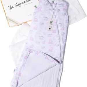 The Signature Bamboo Baby Sleep Sack | Wearable Blanket, Sizes S/M/L for 0–36 Months, TOG 1.0 OEKO-TEX Certified