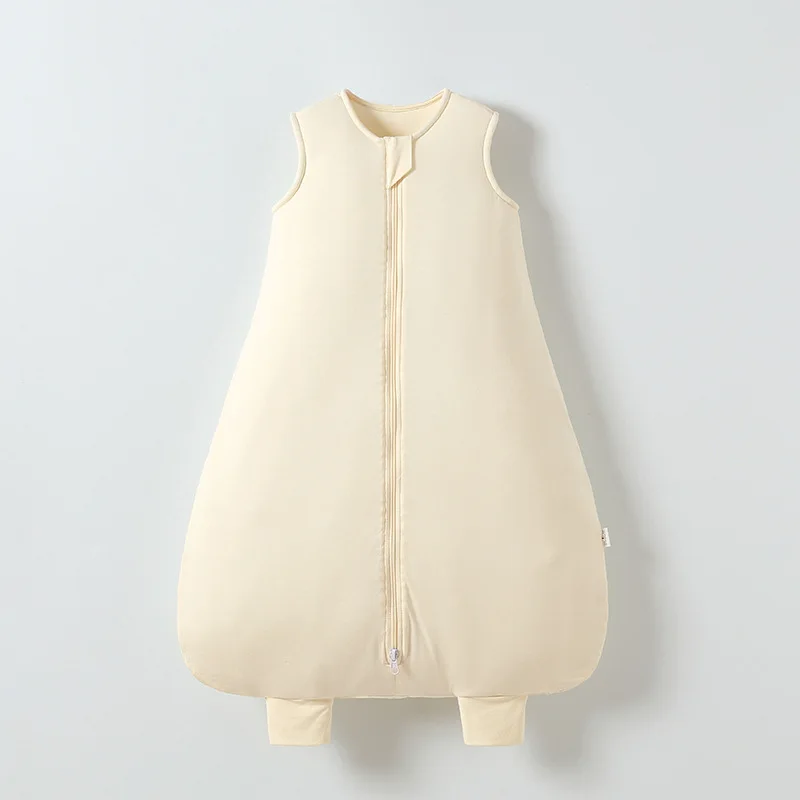 Comfortable Swaddle Organic Bamboo Newborn Sleep Bag Swaddle Thick Baby Sleeping Bag Sleeveless Infant Wearable Vest Sleep Sack - Image 5