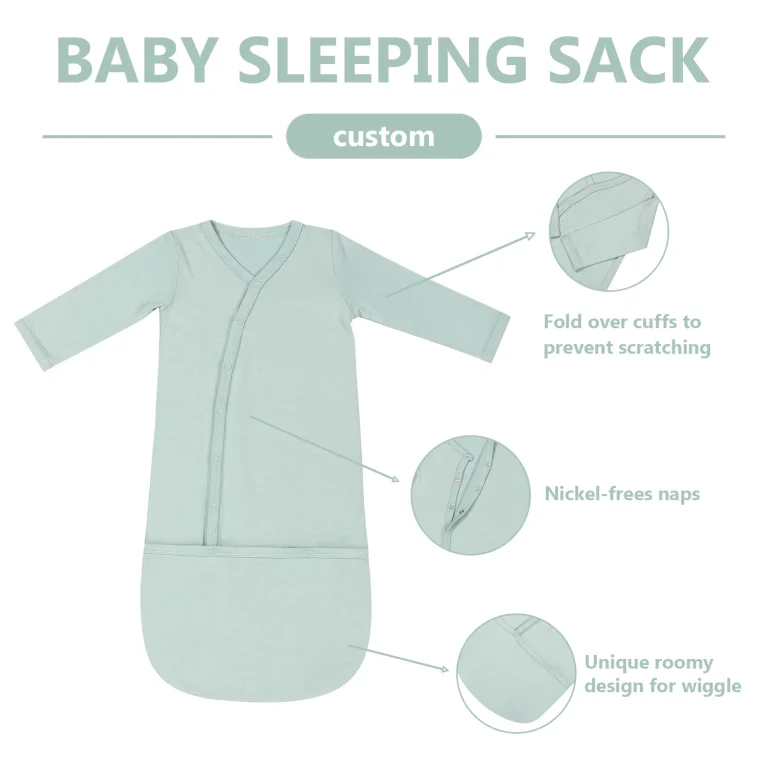 Contract Low Moq Custom Baby Sleep Bag Manufacturing Small Batch Production & Intertek Ver