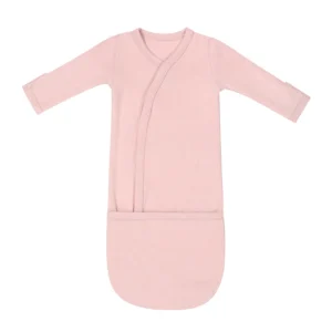 Customized Baby Bamboo Solid Sleeping Bags Newborn Plus Size Snap Button Home Night Long Sleeve Sleeper Gowns Bundlers Sack