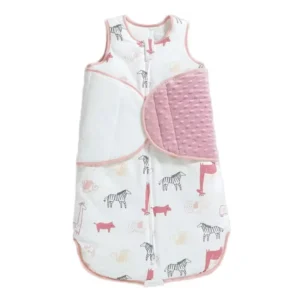 Spring Autumn Winter Newborn Infant Cotton-Padded Anti-Startle Sleeping Bag Baby Swaddle Zipper Newborn Anti-Kick Blanket