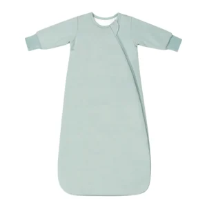 Custom 1.0 Tog 2.0 Tog Baby Long Sleeve Organic Bamboo Sleeping Bag Warm Two Way Zipper Newborn comfort Solid Sleep Sack